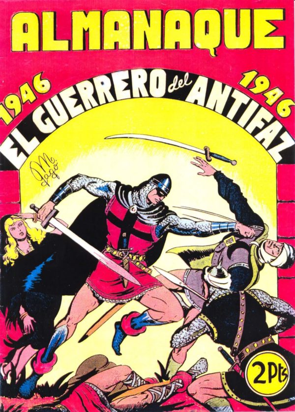 El Guerrero del Antifaz Almanaques, años 1946 - 1966